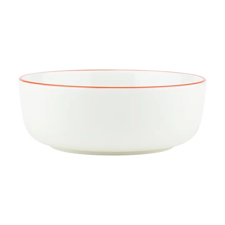 Marimekko - Oiva Unikko Bowl, 400 ml, white / light blue / orange