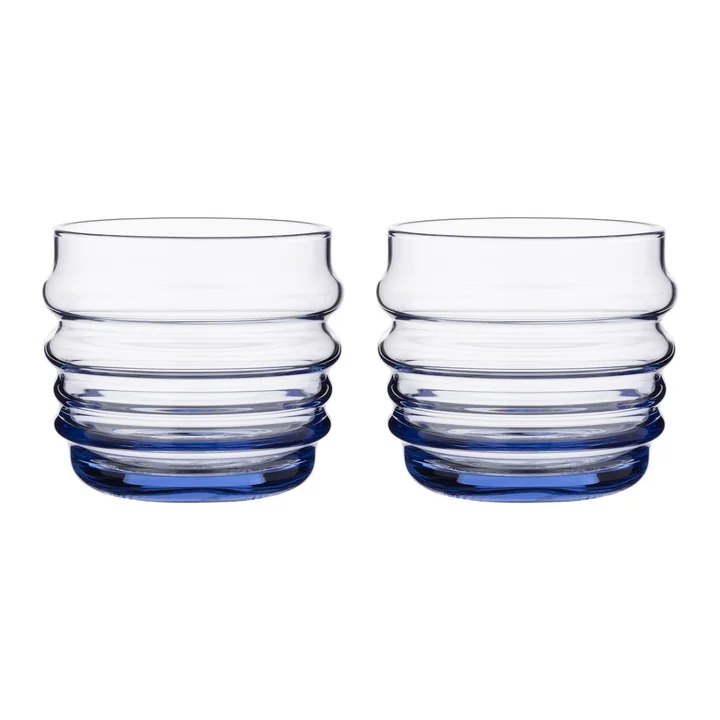 Marimekko - Sukat Makkaralla Water glass 200 ml, lavender (set of 2)
