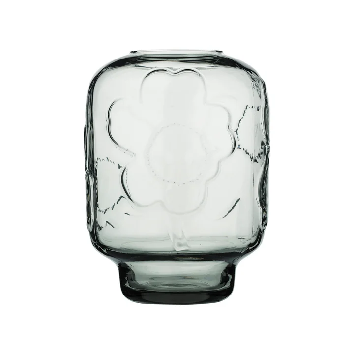 Marimekko - Unikko vase, h 18 cm, misty gray