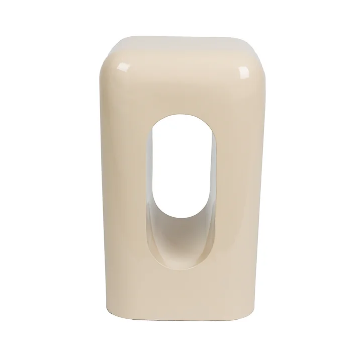 Zuiver - Creek side table, H 48 cm, beige