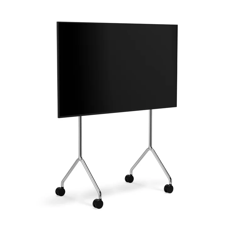 Pedestal - Moon Light TV stand, 32 - 44 inch, chrome