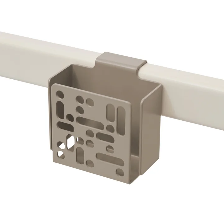 Pedestal - Remote box holder, oat