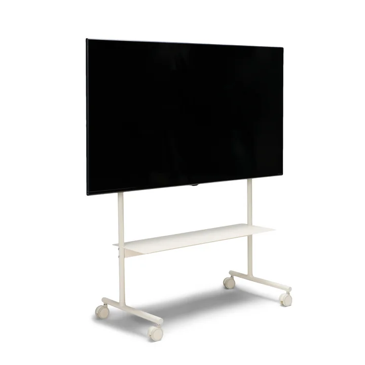 Pedestal - Rover TV stand, 40 - 70 inch, pearl