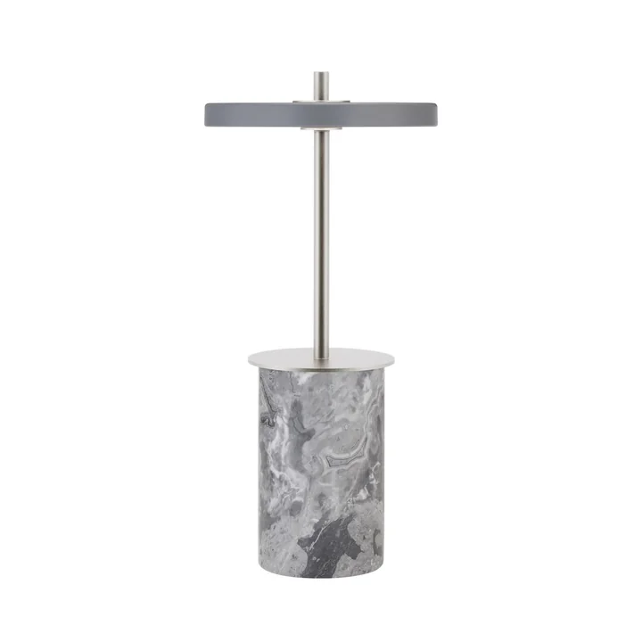Umage - Asteria Move Mini, LED table lamp, steel / gray