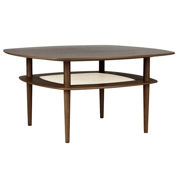 Umage - Together Coffee table, high, 100 x 100 cm, dark oak