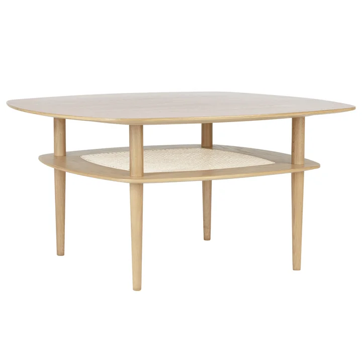 Umage - Together Coffee table, high, 100 x 100 cm, oak
