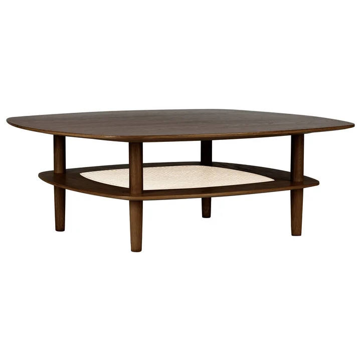 Umage - Together Coffee table, low, 100 x 100 cm, dark oak