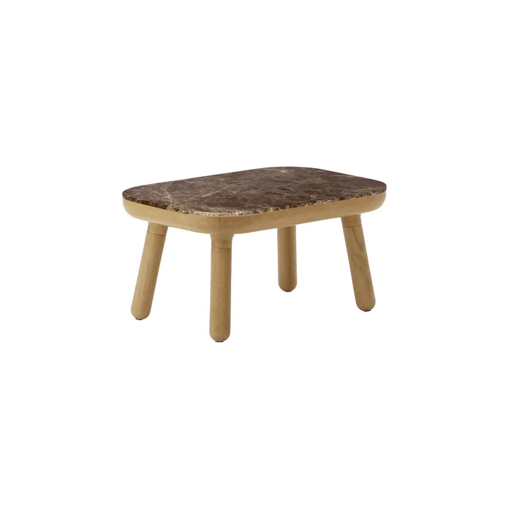 Umage - Paff Side table, low, oak / Emperador