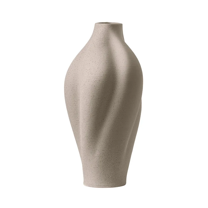 AYTM - Saltare Vase narrow, light taupe