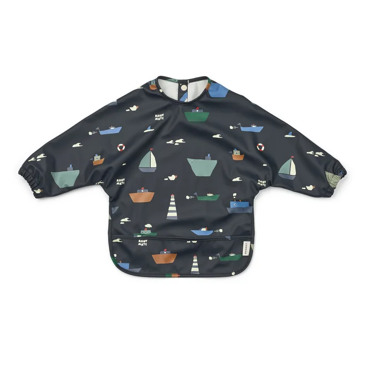 LIEWOOD - Merle Cape bib, Sweethearts, pale tuscuny