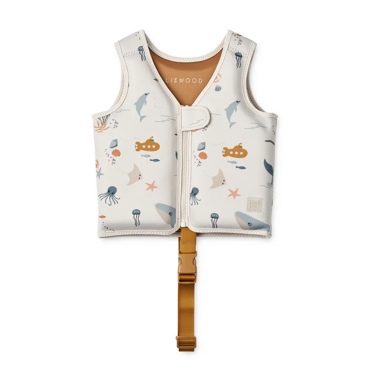 LIEWOOD - Dove Life jacket, sea creature / sandy