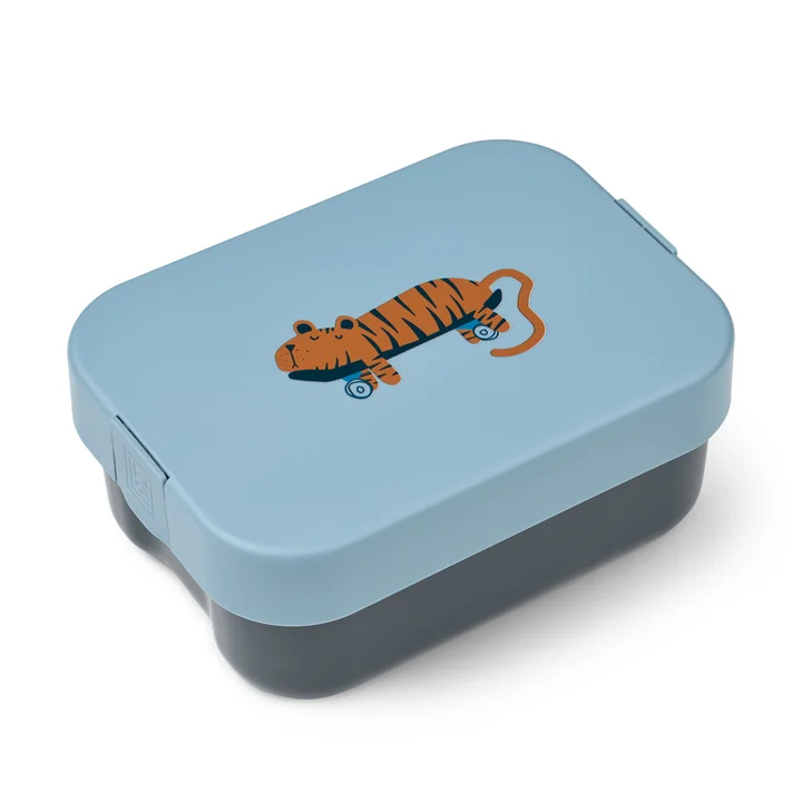 LIEWOOD - Kamil Lunchbox, Tiger / beach blue