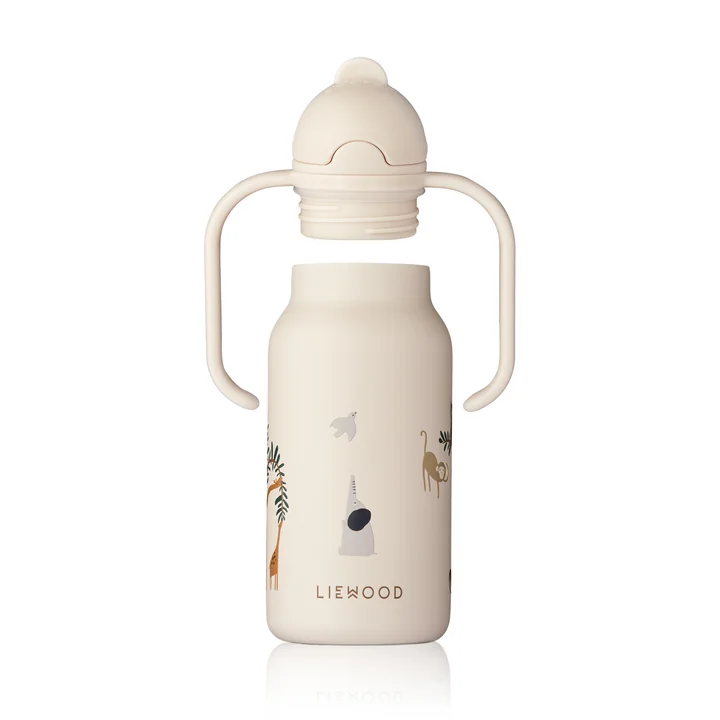 LIEWOOD - Kimmie printed bottle, 250 ml, all together / sandy