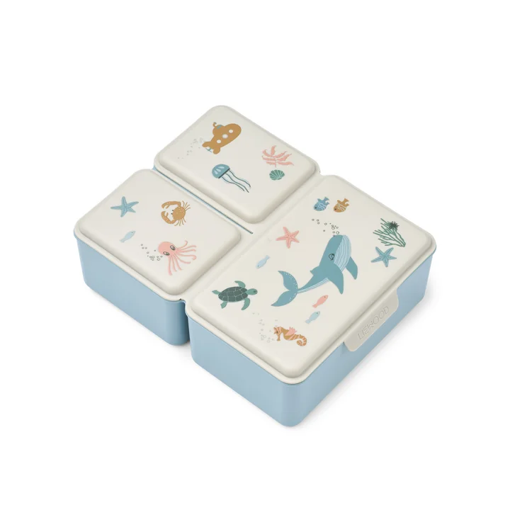 LIEWOOD - Driss lunch box, Sea creature, sandy