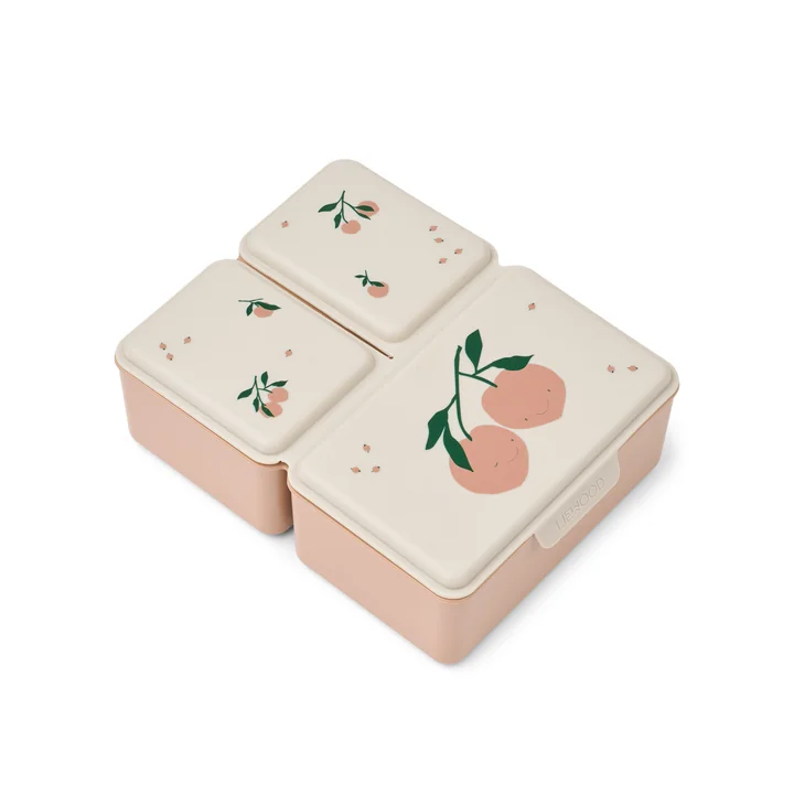 LIEWOOD - Driss lunch box, Peach me, sea shell