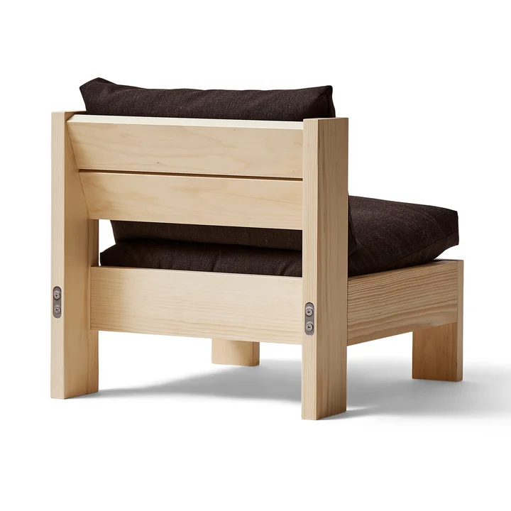 Form & Refine - Icon Lounge chair, matt lacquered pine