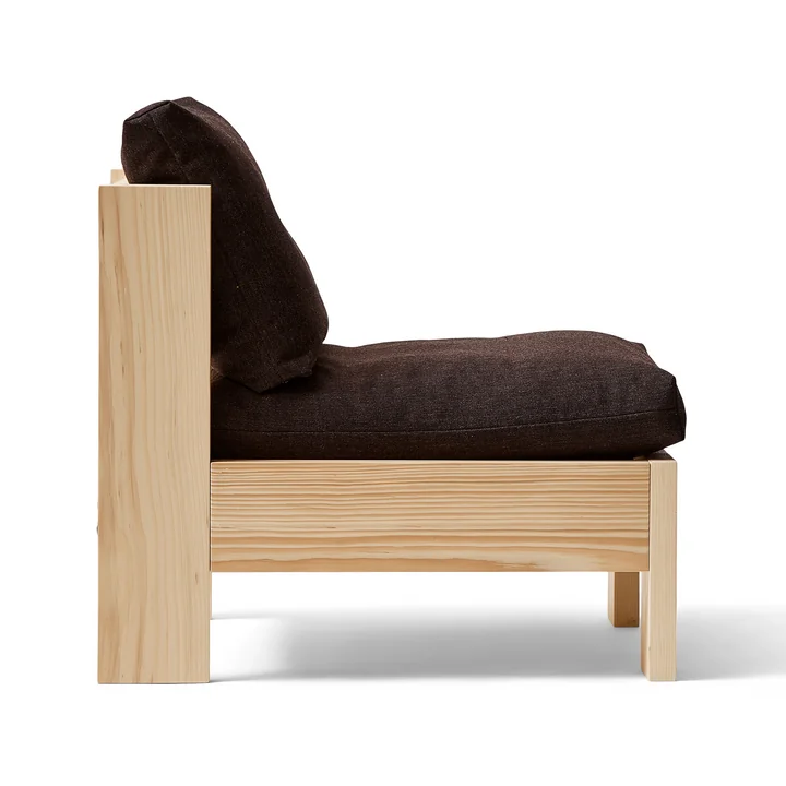 Form & Refine - Icon Lounge chair, matt lacquered pine