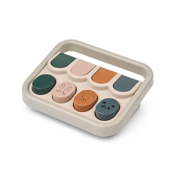 LIEWOOD - Aviva pop up toy, sandy multi mix