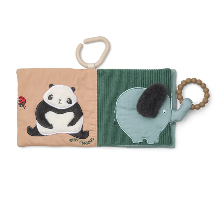 LIEWOOD - Fey fabric book, around the world / sandy