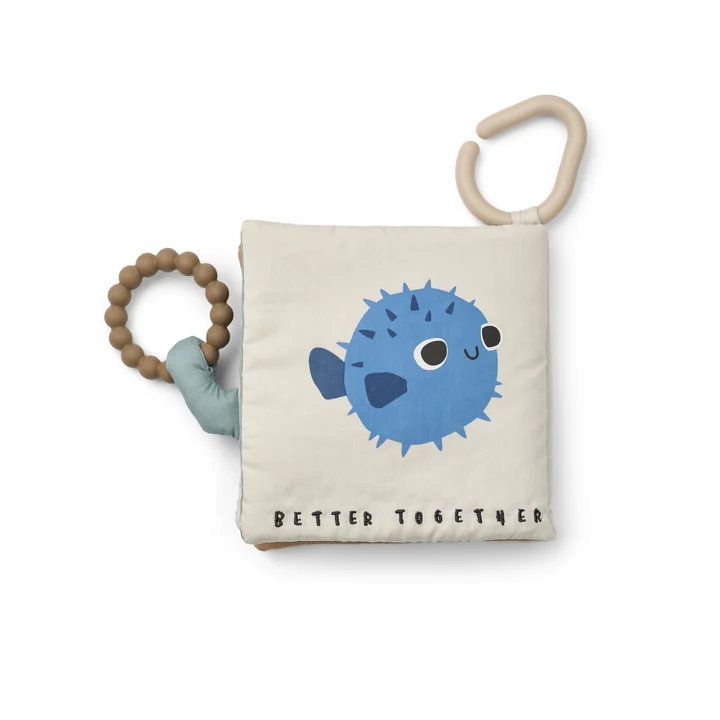 LIEWOOD - Fey fabric book, around the world / sandy