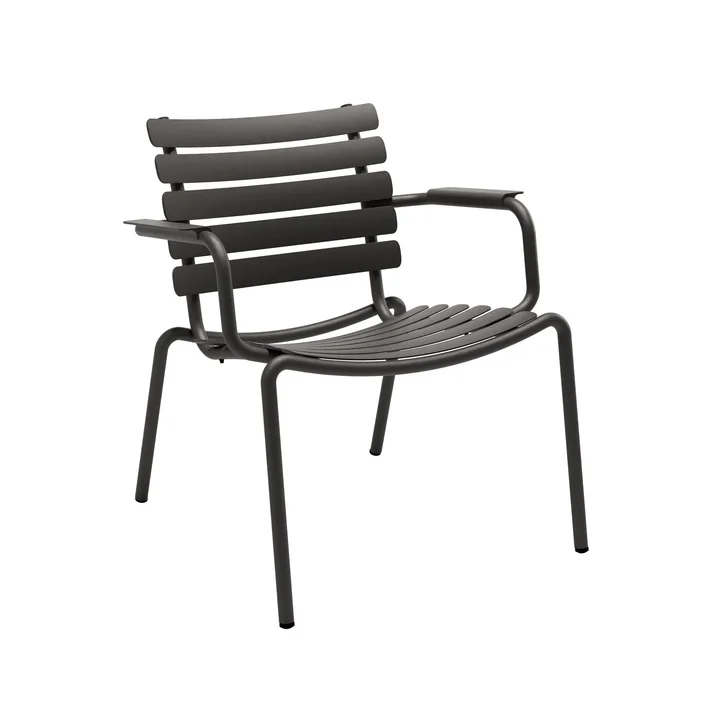 HOUE - ALUA Outdoor Lounge Chair, black