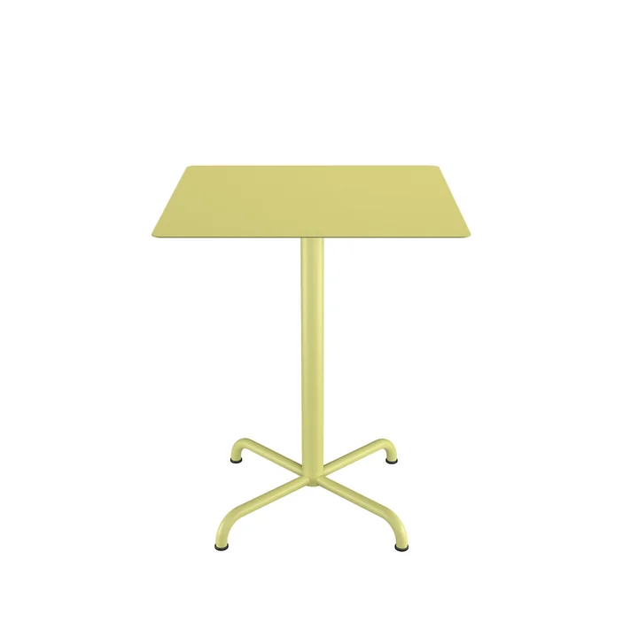 HOUE - Pico Garden table, 60 x 60 cm, 4-star frame, lemon zest