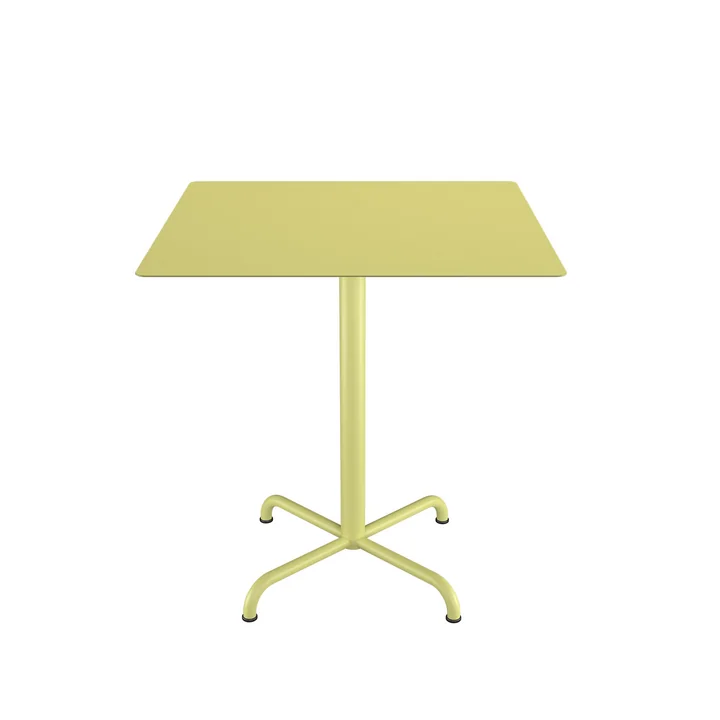 HOUE - Pico Garden table, 70 x 70 cm, 4-star frame, lemon zest