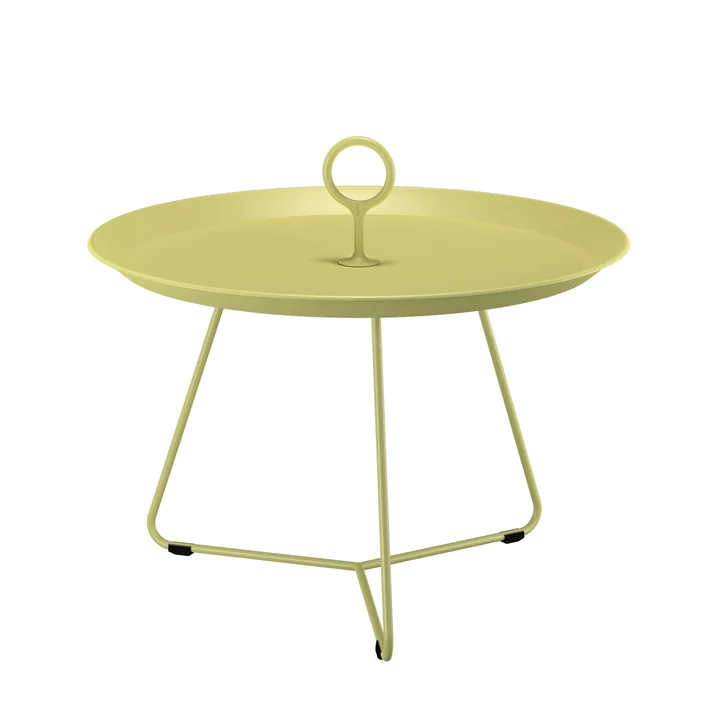 HOUE - EYELET Side table, Ø 57.5 cm, lemon zest