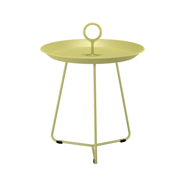 HOUE - EYELET Side table, Ø 45 cm, lemon zest