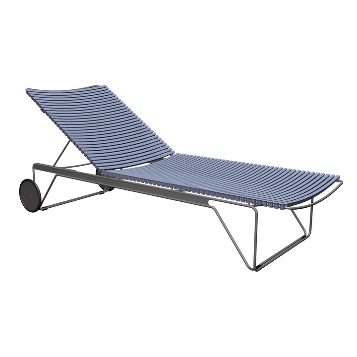 HOUE - CLICK Chaise Longue adjustable, dove blue