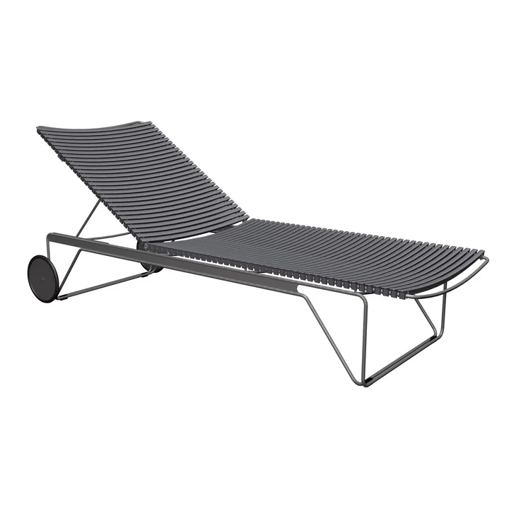 HOUE - CLICK Chaise Longue adjustable, dark gray