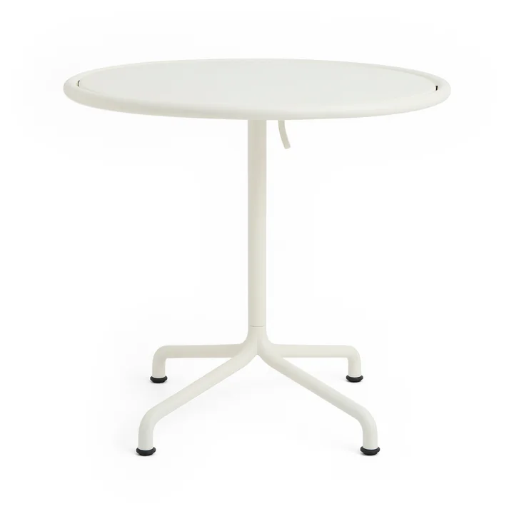 HAY - Deville Table, outdoor, Ø 80 cm, cream white