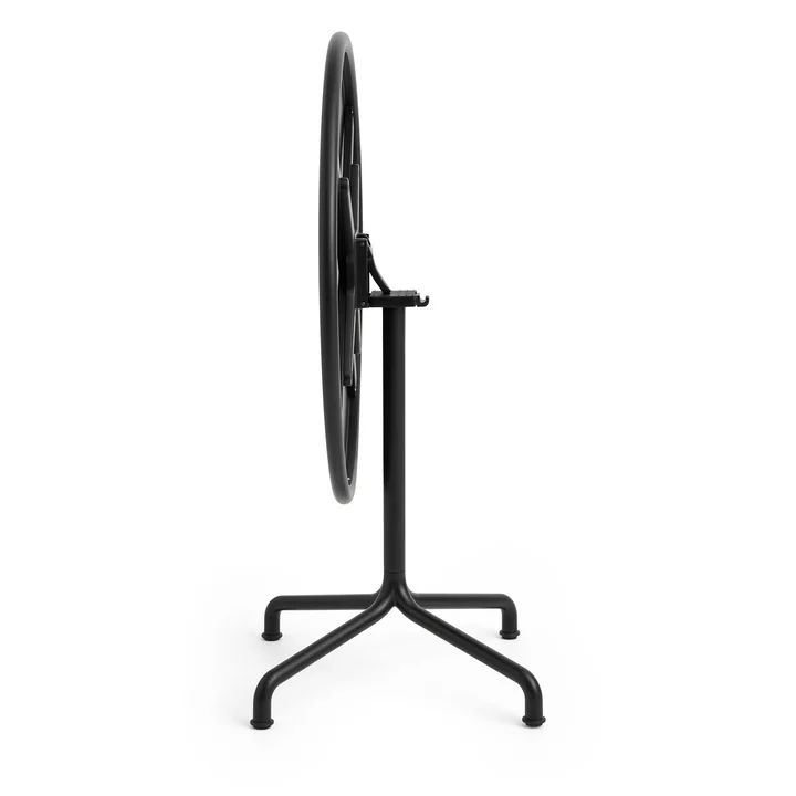 HAY - Deville Table, outdoor, Ø 80 cm, anthracite