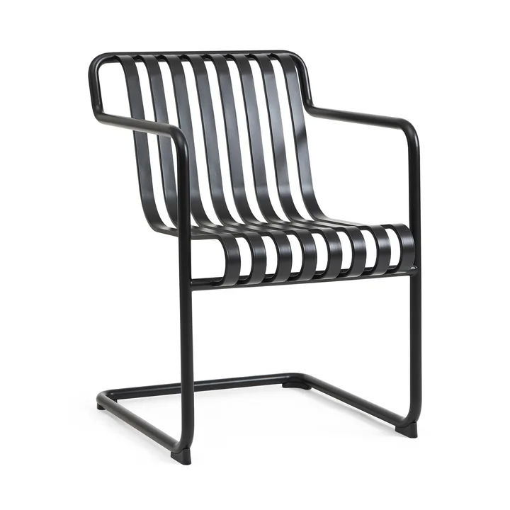 HAY - Palissade Cantilever Dining armchair, anthracite
