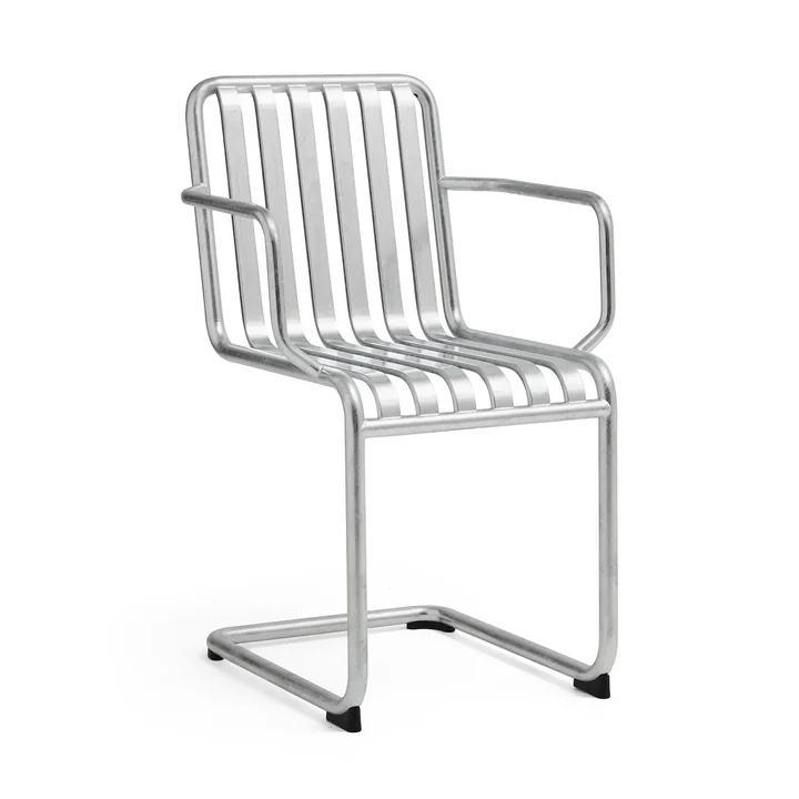 HAY - Palissade Cantilever armchair, hot galvanized