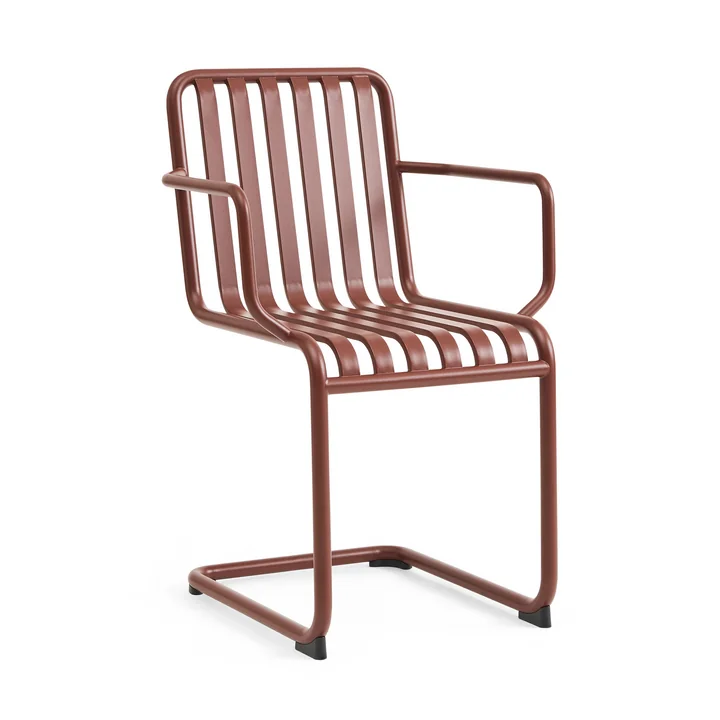 HAY - Palissade Cantilever armchair, iron red