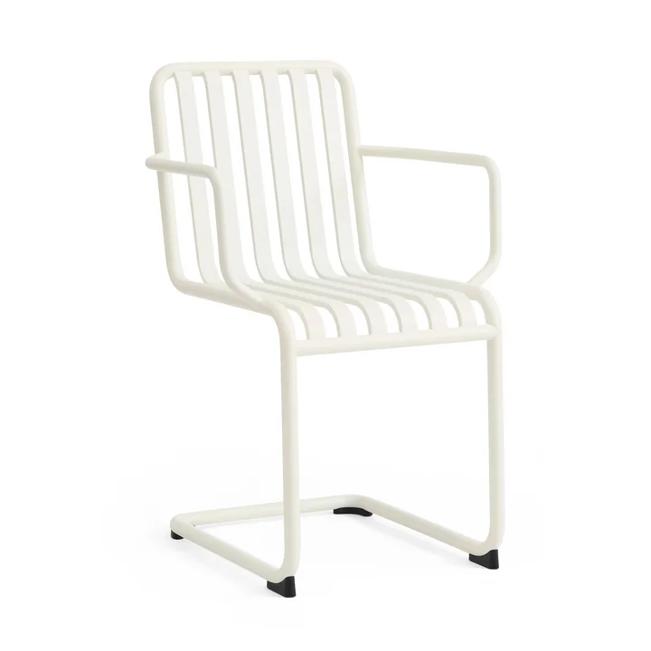 HAY - Palissade Cantilever armchair, cream white