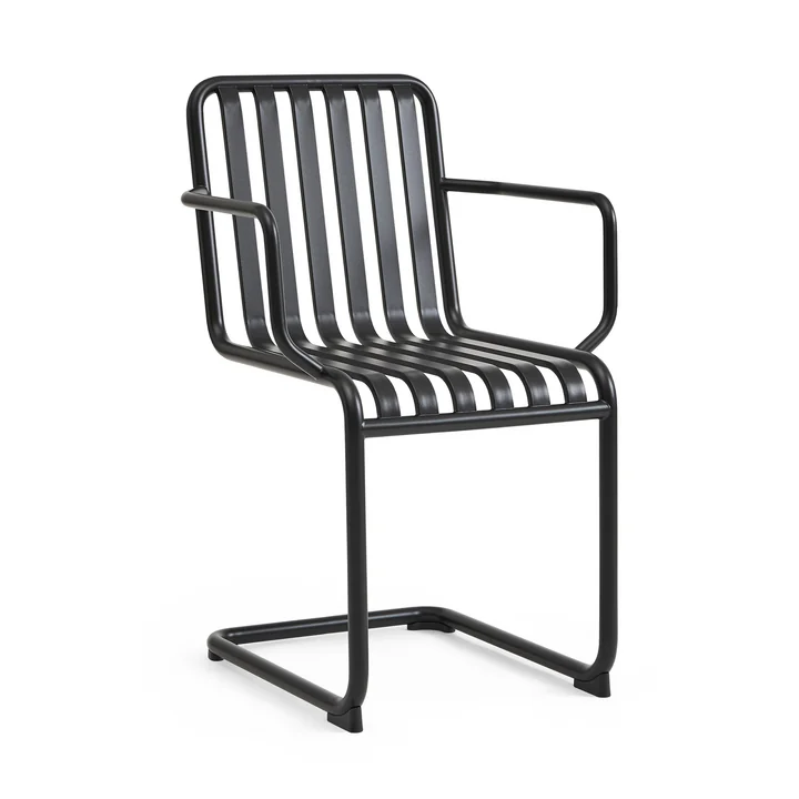 HAY - Palissade Cantilever armchair, anthracite