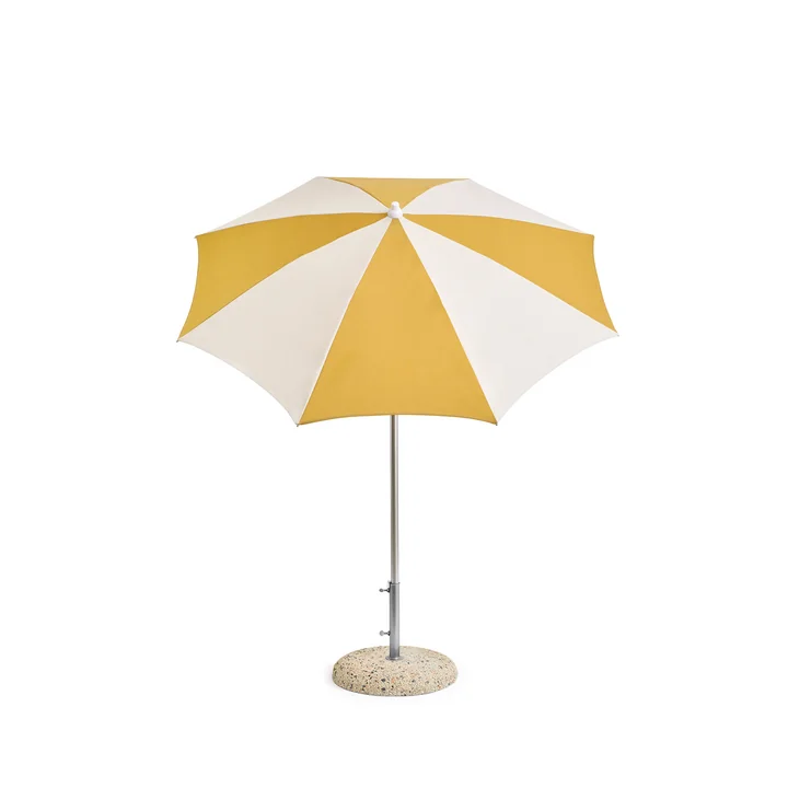 HAY - Terrazza Parasol, octagonal, Ø 200 cm, off-white / ochre