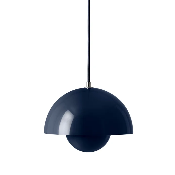 & Tradition - FlowerPot VP1 Pendant Light, Steel Blue