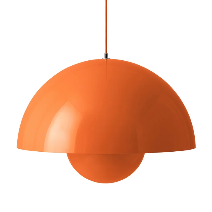 & Tradition - FlowerPot VP2 Pendant Light, zesty orange