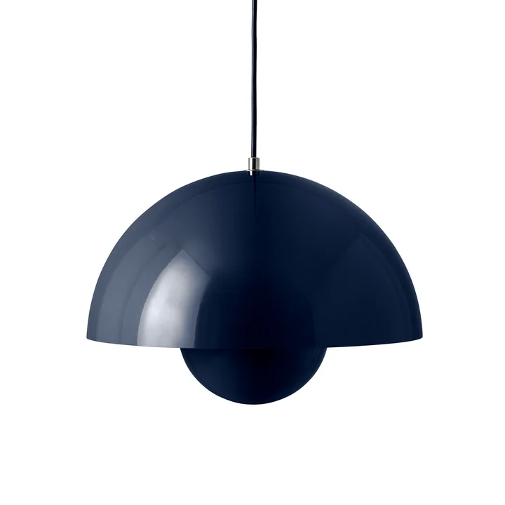 & Tradition - FlowerPot VP7 Pendant Light, Steel Blue
