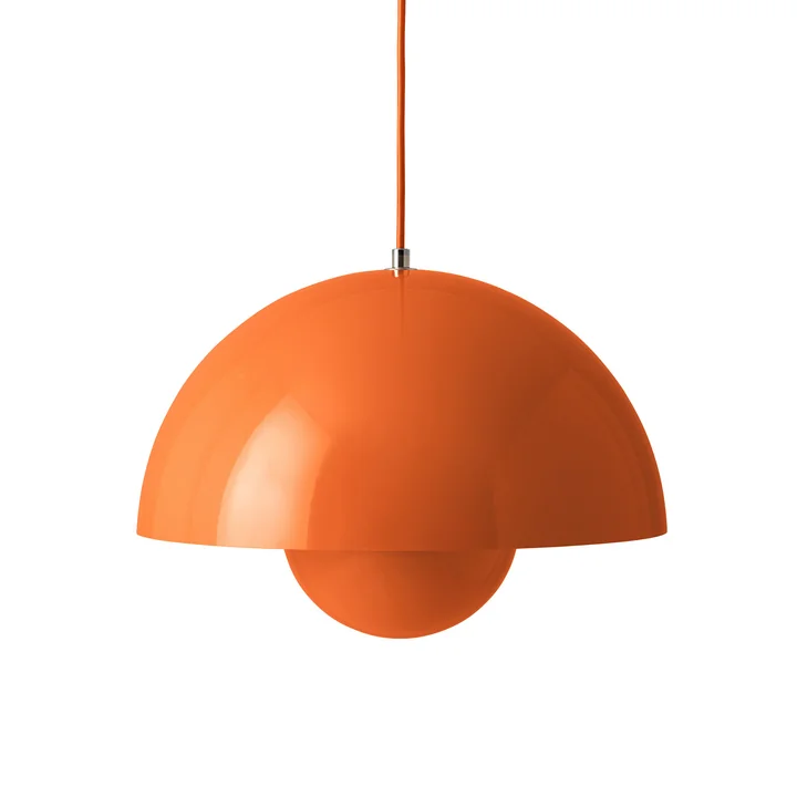 & Tradition - FlowerPot VP7 Pendant Light, zesty orange