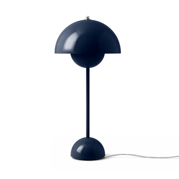 & Tradition - FlowerPot VP3 Table Lamp, Steel Blue