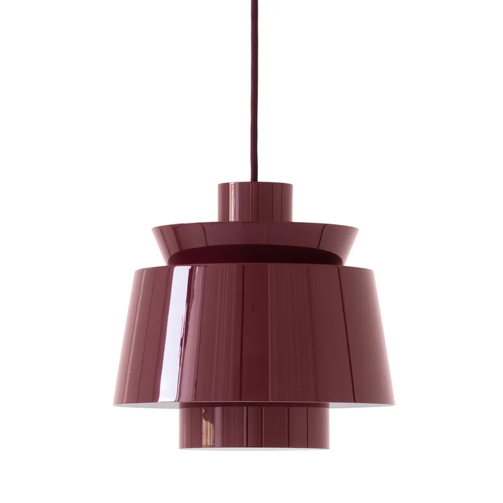 & Tradition - Utzon JU1 Pendant Light, Dark Burgundy