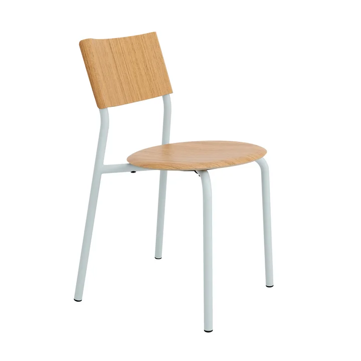 TipToe - SSD Chair, oak / pale blue