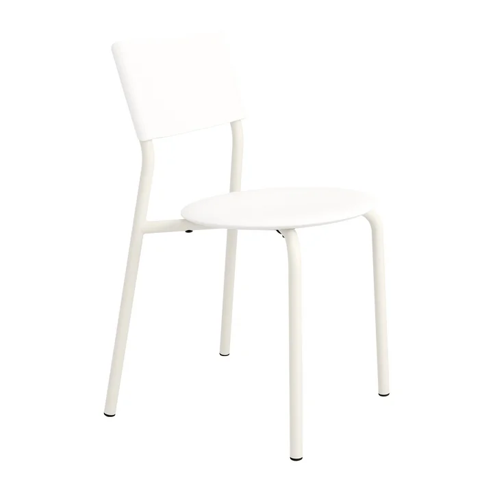 TipToe - SSDr chair, recycled plastic / steel, cream white