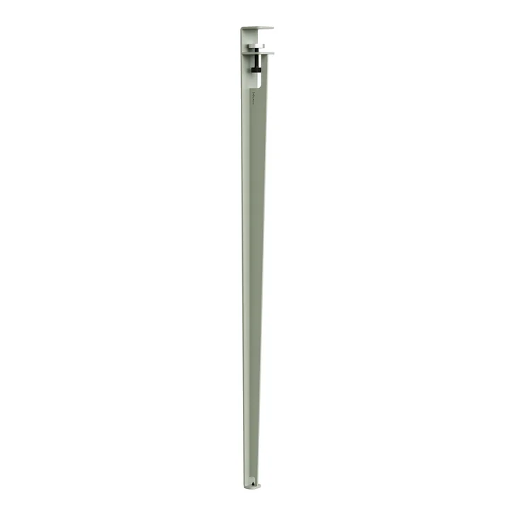 TipToe - Bar table leg H 110 cm, eucalyptus gray