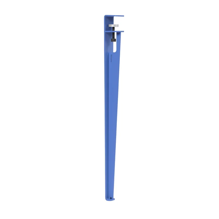 TipToe - Table and desk leg H 75 cm, azure blue