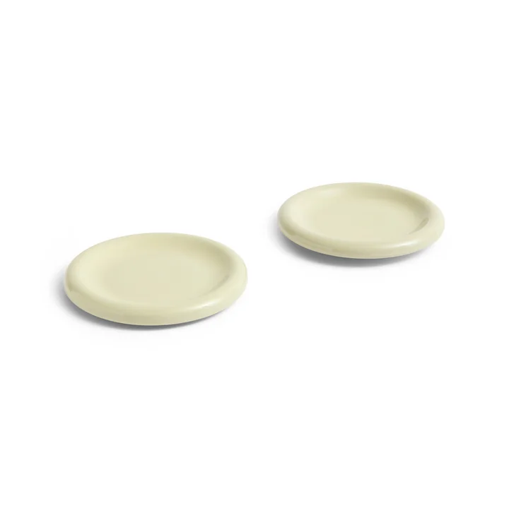 HAY - Barro Plate Ø 18 cm, pistachio (set of 2)
